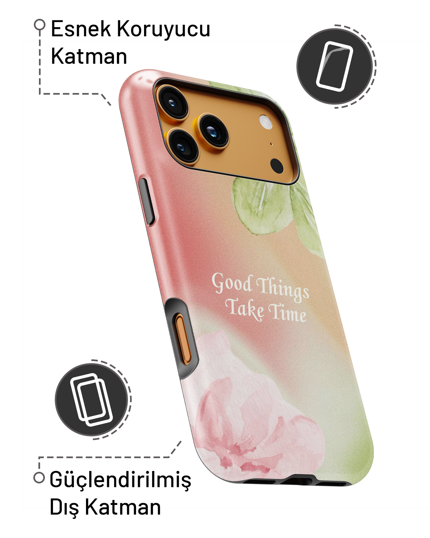 Summer Collection Soft Bloom PROTECT Telefon Kılıfı