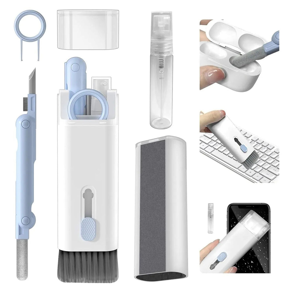 7 In 1 Çok Fonksiyonlu Ekran, Klavye,Telefon,Airpod Temizleyici Kit