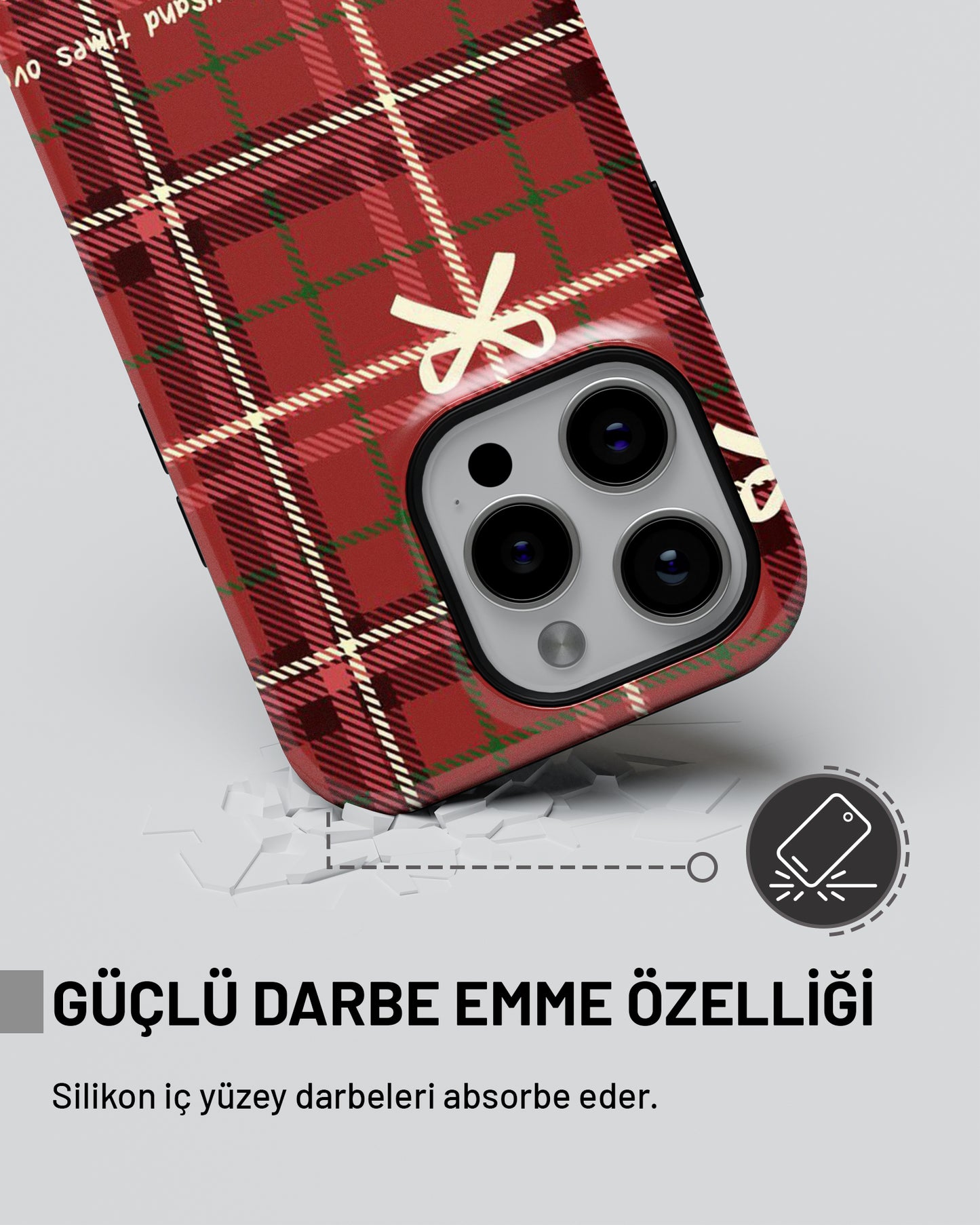 "Fiyonk Ekose" PROTECT Telefon Kılıfı