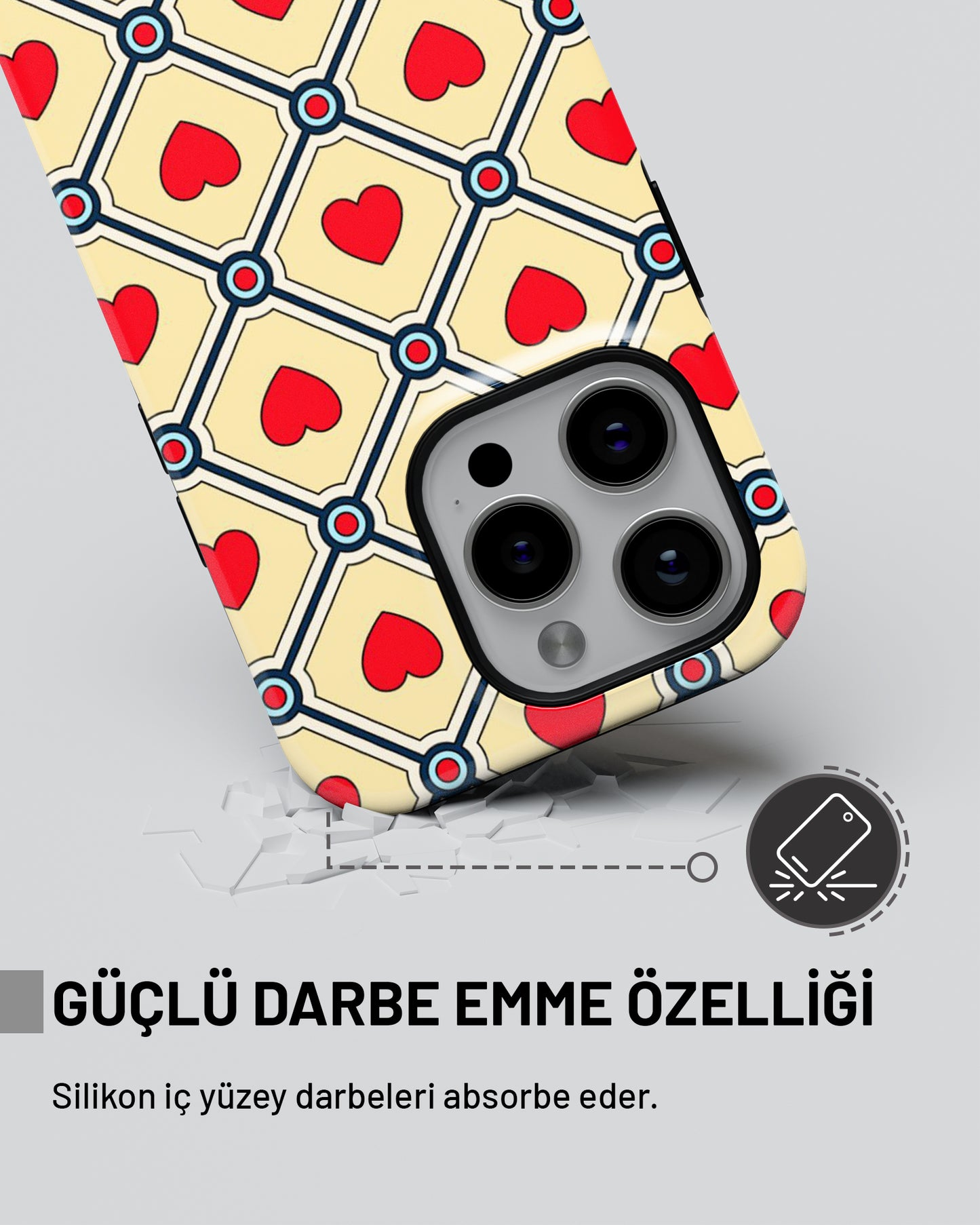 "Kalpler" PROTECT Telefon Kılıfı
