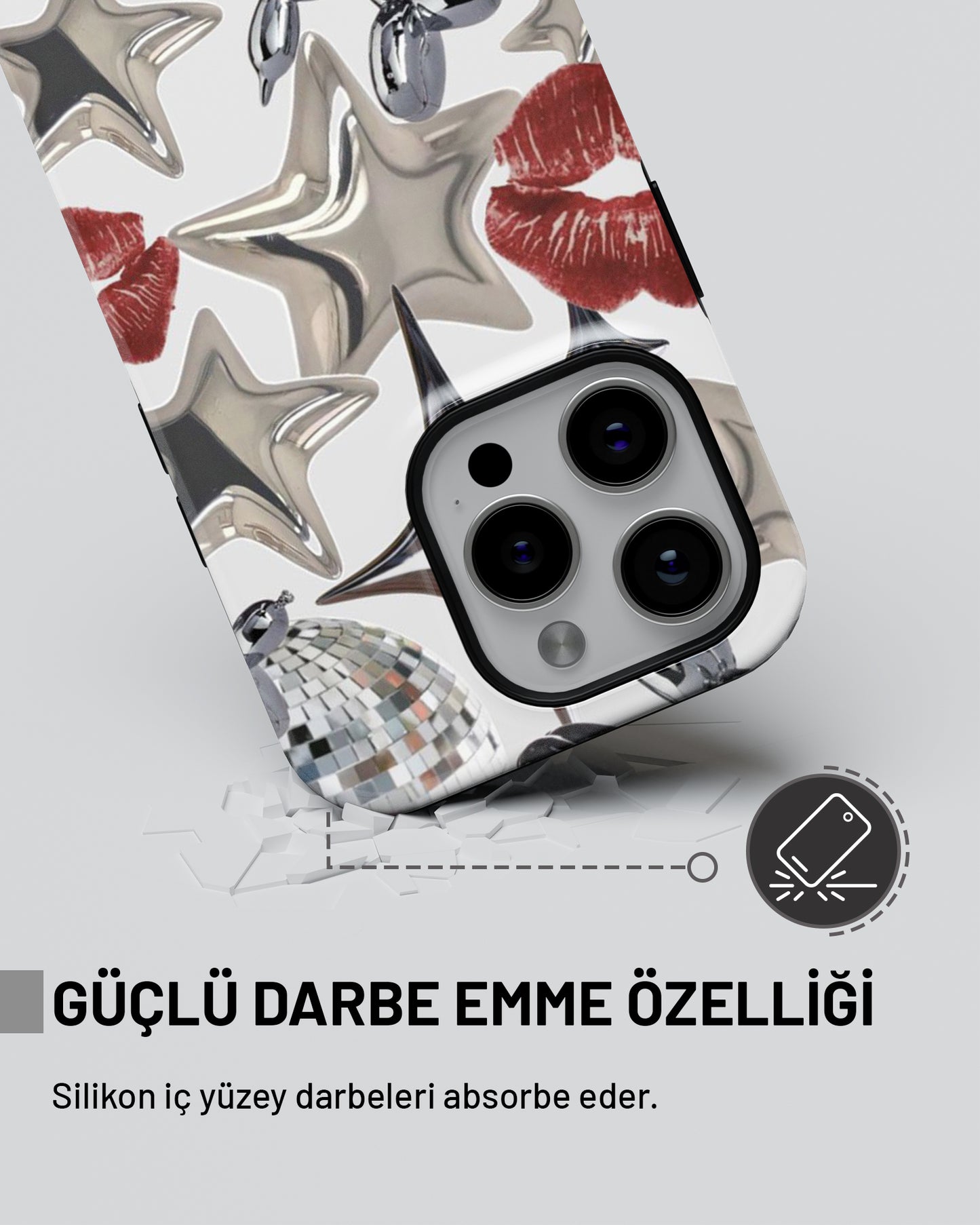 "Kalp Yıldız" PROTECT Telefon Kılıfı