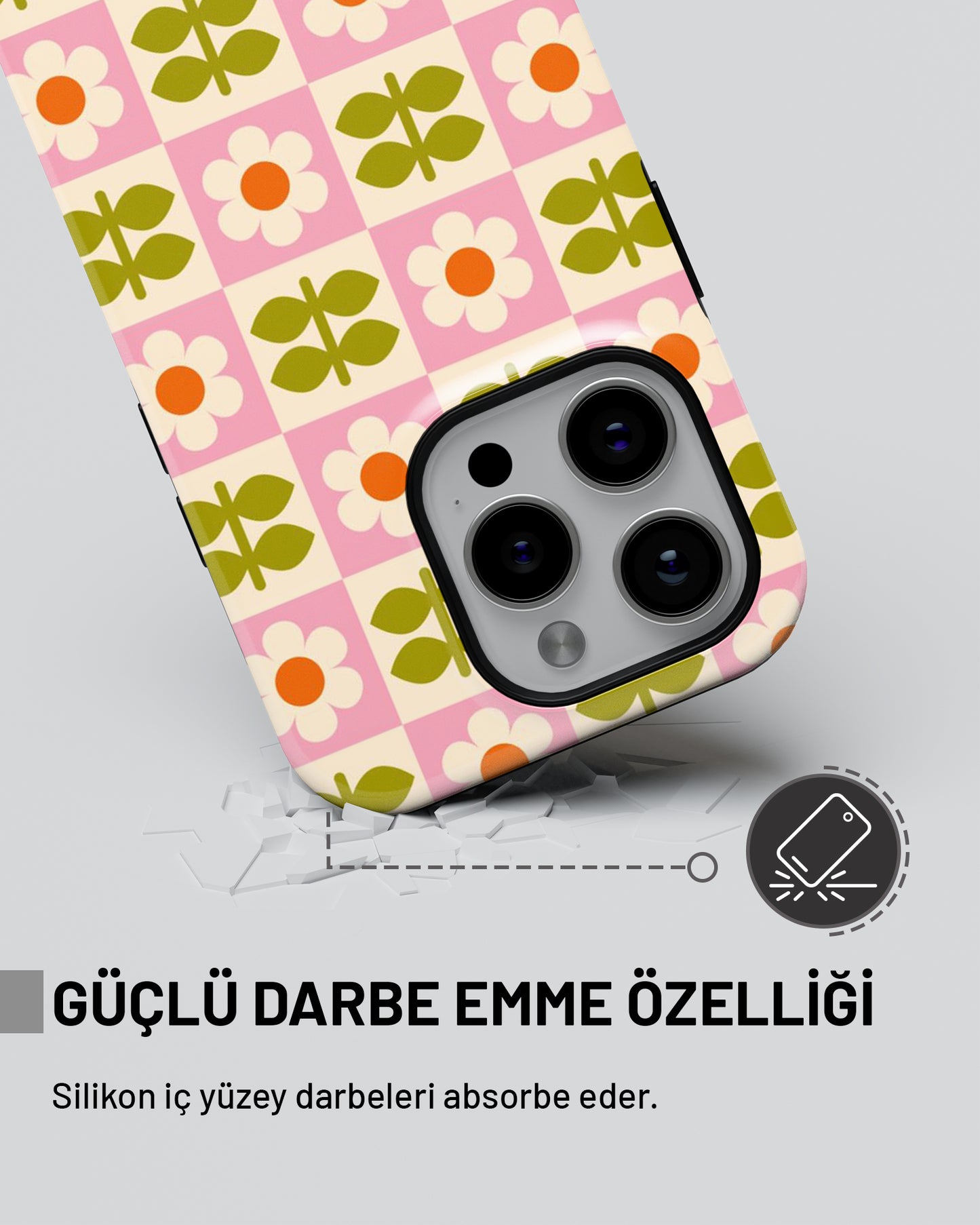 "Papatyalar" PROTECT Telefon Kılıfı