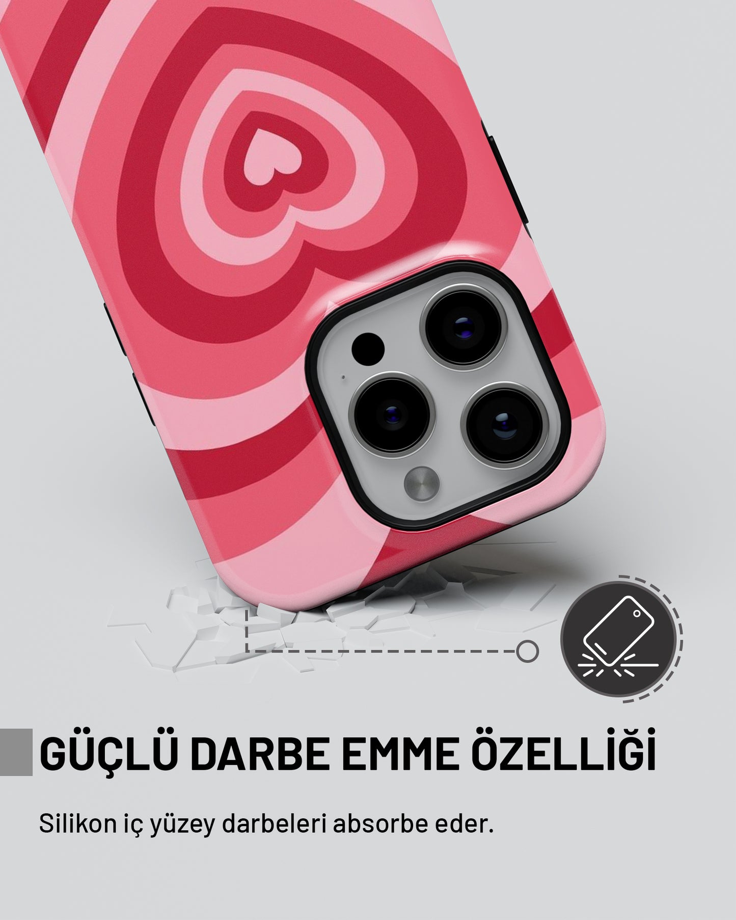 "Dalga Kalpler" PROTECT Telefon Kılıfı