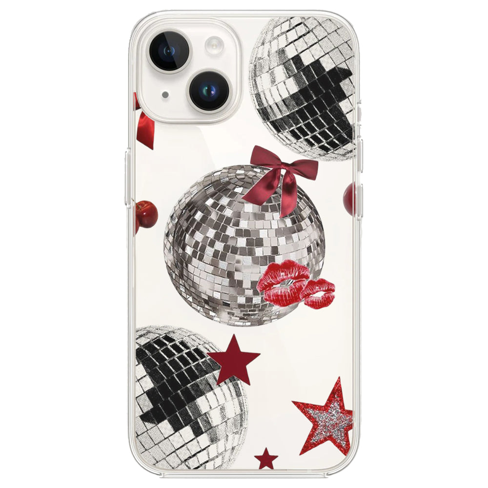 "Disko Fiyonk" Şeffaf Telefon Kılıfı
