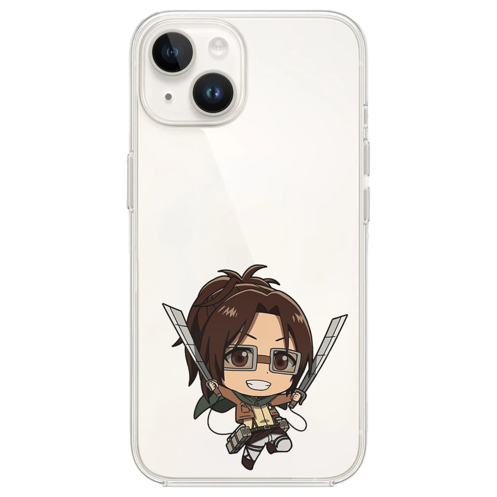 "Henge Chibi" Şeffaf Telefon Kılıfı