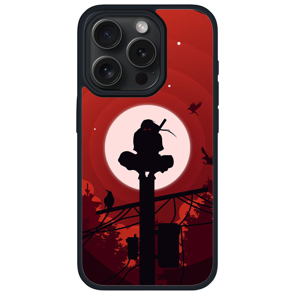 "Uchiha İtachi" Siyah İmpact Telefon Kılıfı
