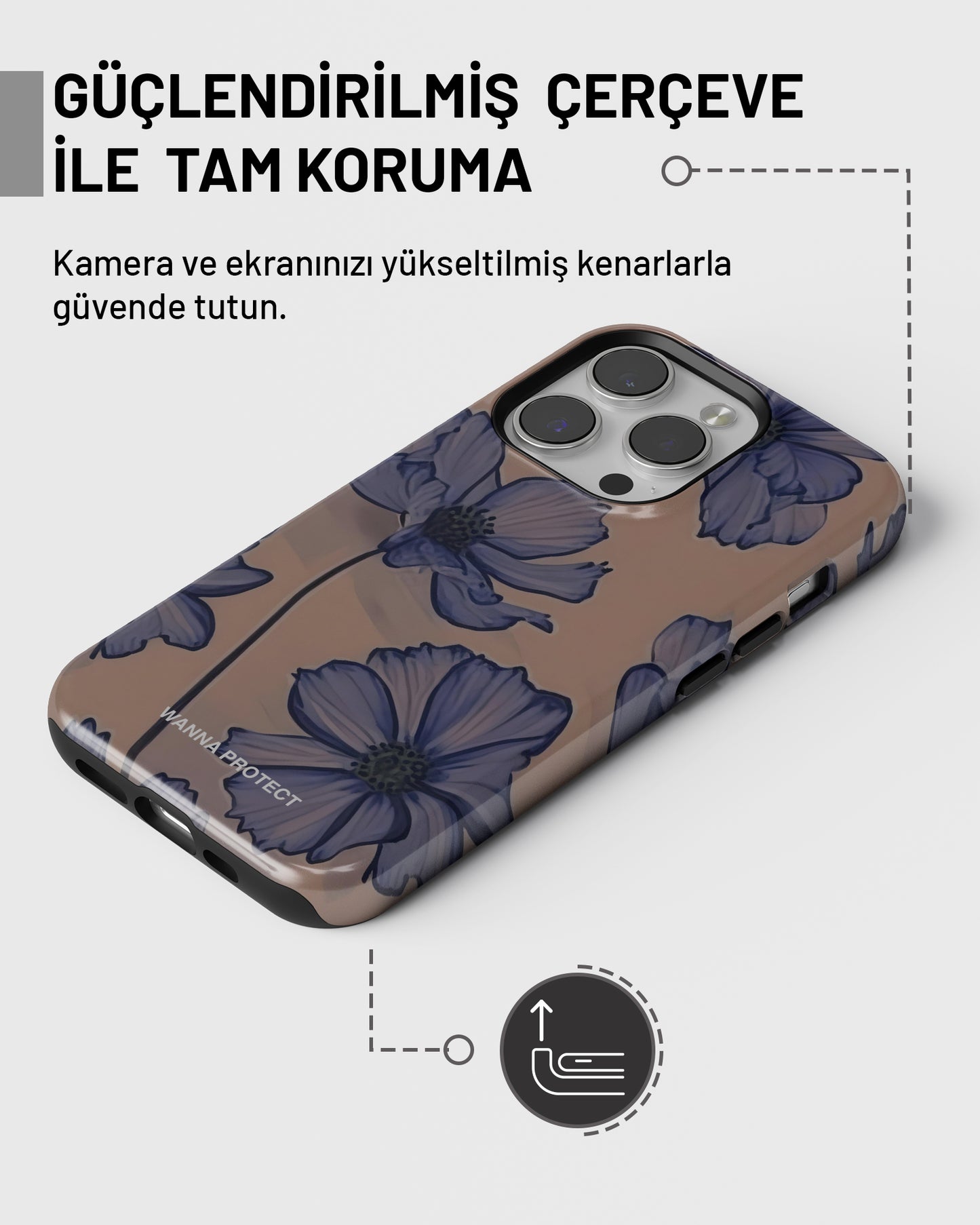 "Kuru Gül" PROTECT Telefon Kılıfı