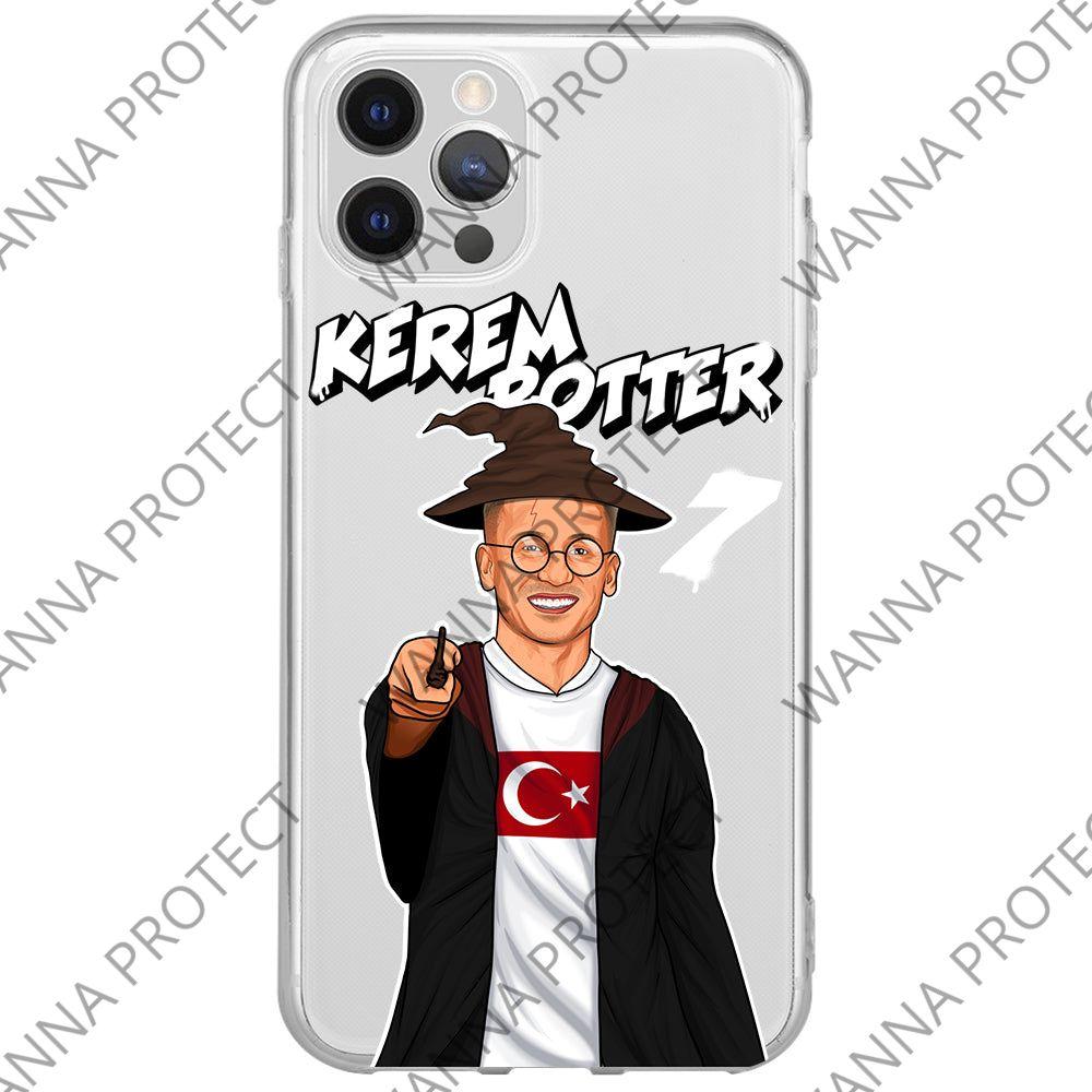 "Kerem Potter" Şeffaf Telefon Kılıfı