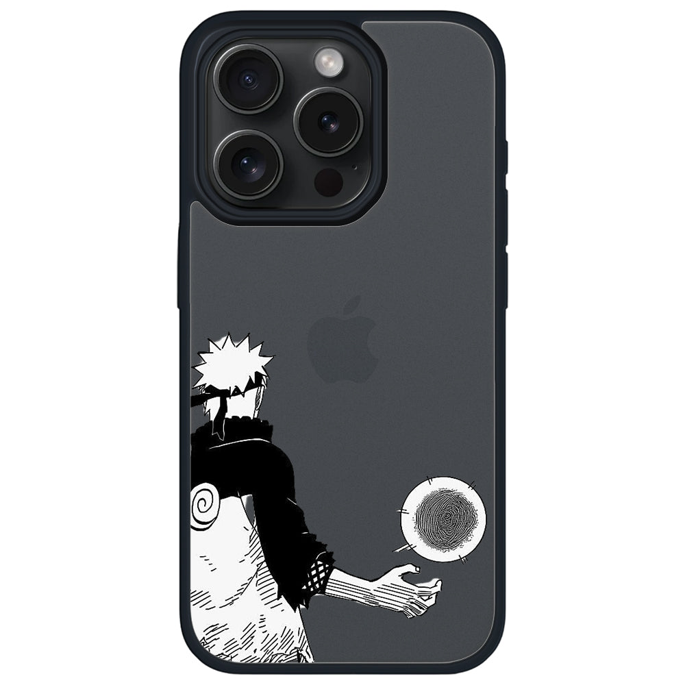 "Rasengan" Siyah İmpact Telefon Kılıfı