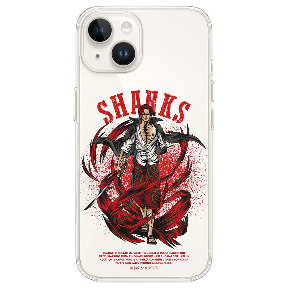 "Haki Shanks" Şeffaf Telefon Kılıfı