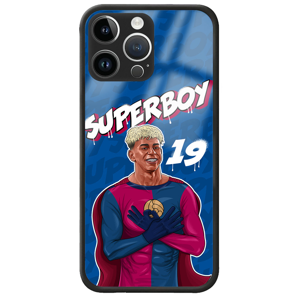 "SUPERBOY" Cam Telefon Kılıfı