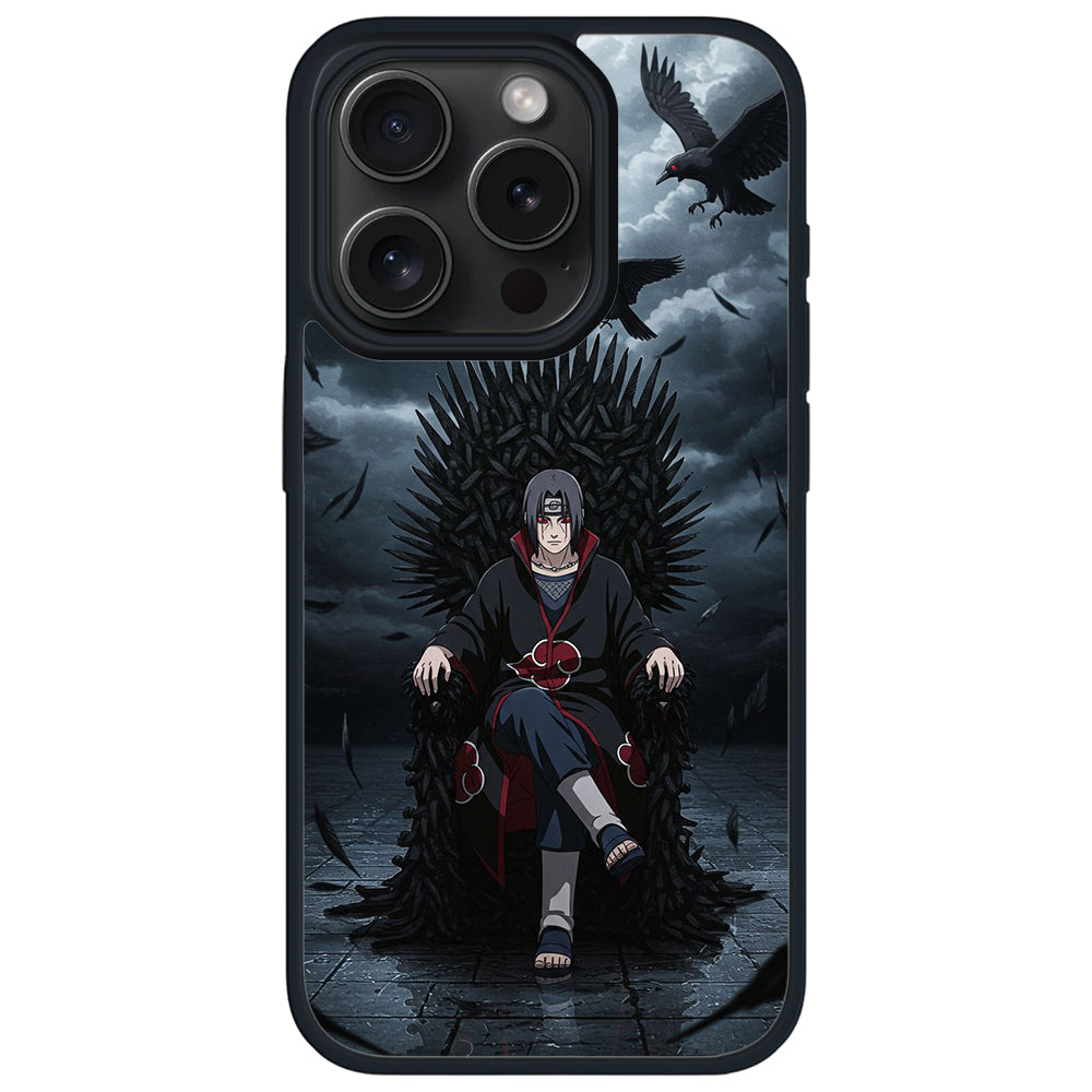 "İtachi Genjutsu" Siyah İmpact Telefon Kılıfı