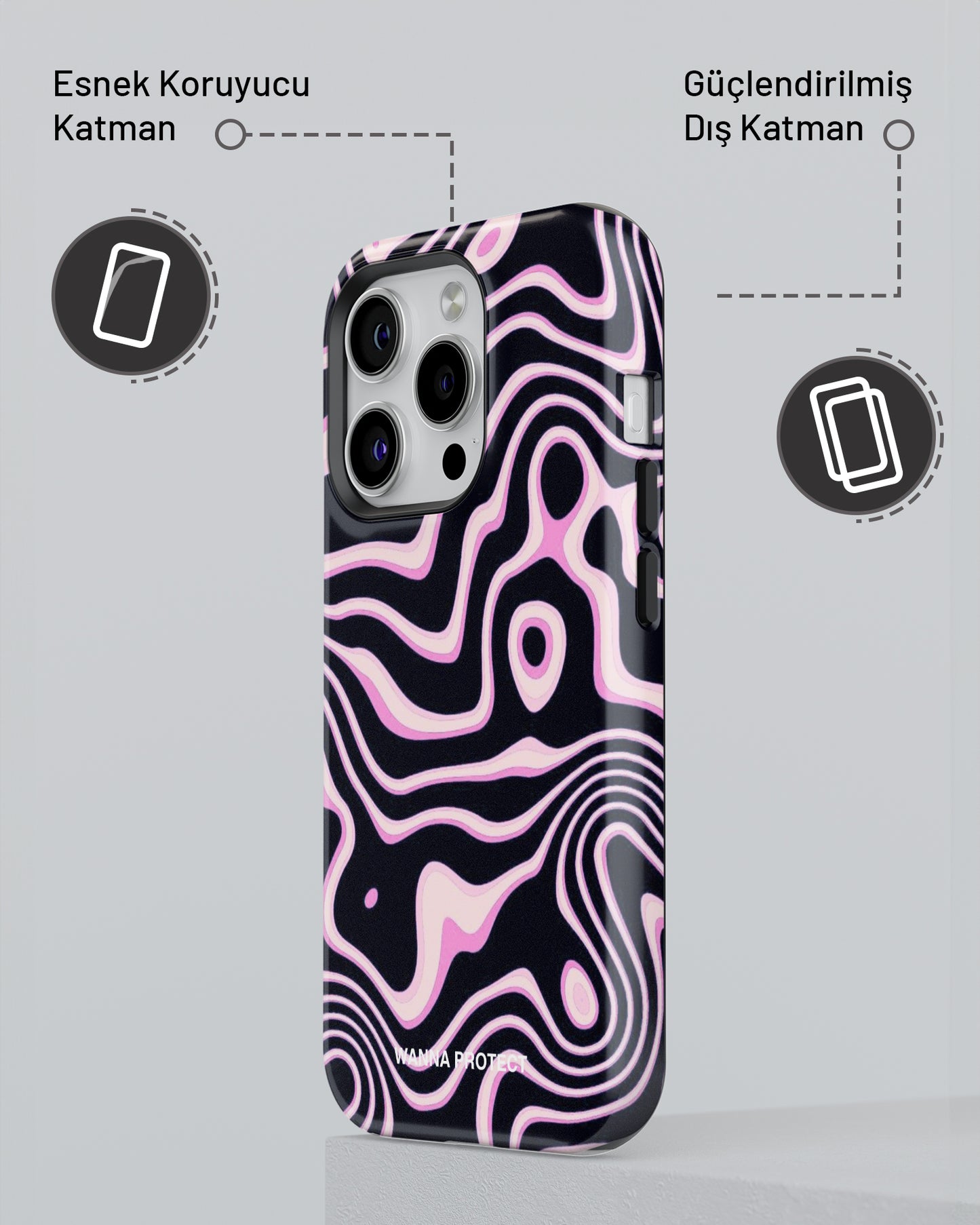 "Abstract" PROTECT Telefon Kılıfı
