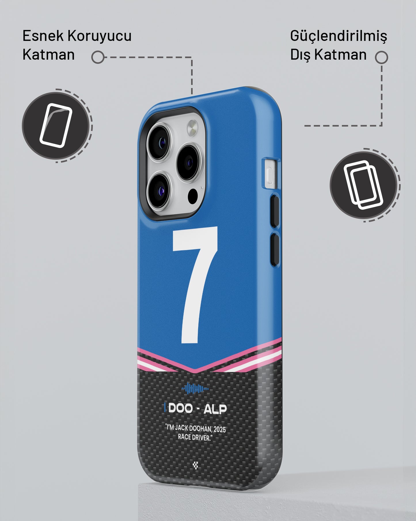 "Jack Doohan F1 2025" PROTECT Telefon Kılıfı