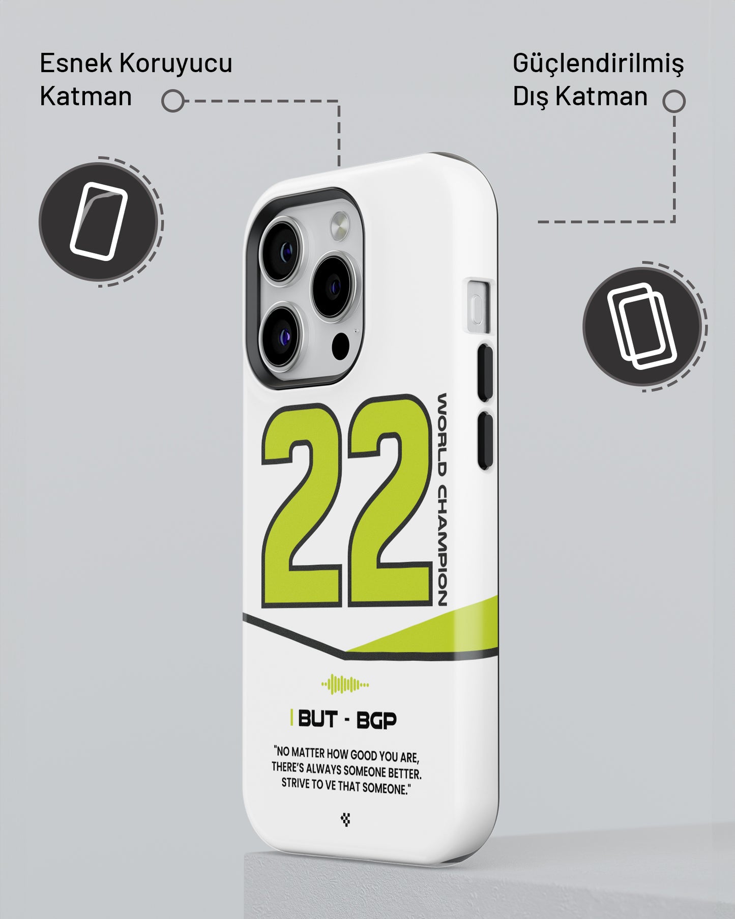 "Jenson Button Legend F1 2025" PROTECT Telefon Kılıfı