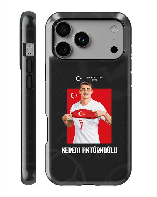 Türkiye WC 2026 Kerem Aktürkoğlu PROTECT Telefon Kılıfı