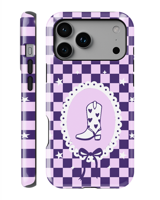 "Mor ekose cowboy" PROTECT Telefon Kılıfı