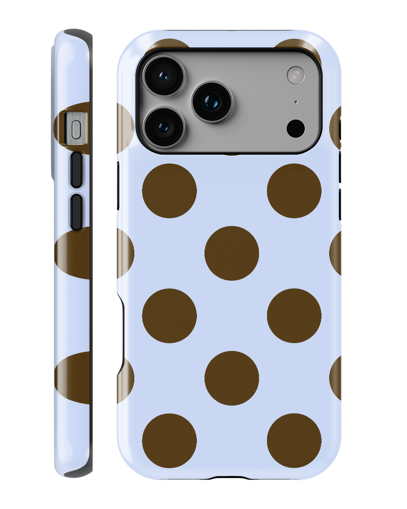 Summer Collection Kahverengi Puantiye PROTECT Telefon Kılıfı
