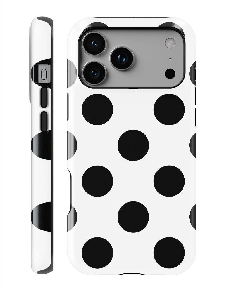 Summer Collection Siyah Puantiye PROTECT Telefon Kılıfı