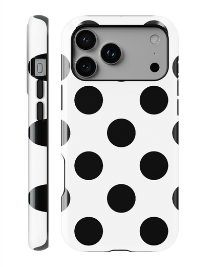 Summer Collection Siyah Puantiye PROTECT Telefon Kılıfı