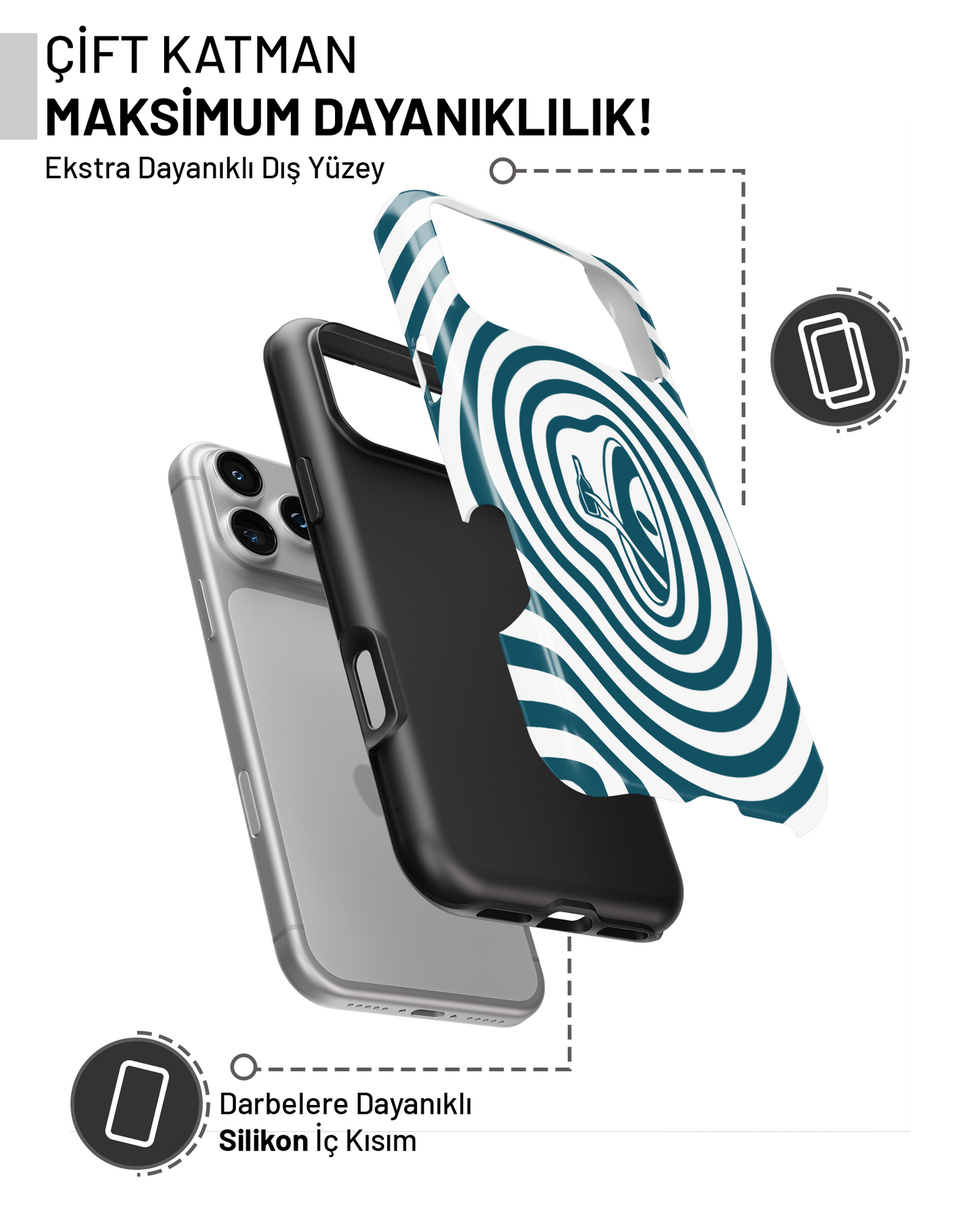 "Alien's cheers blue" PROTECT Telefon Kılıfı