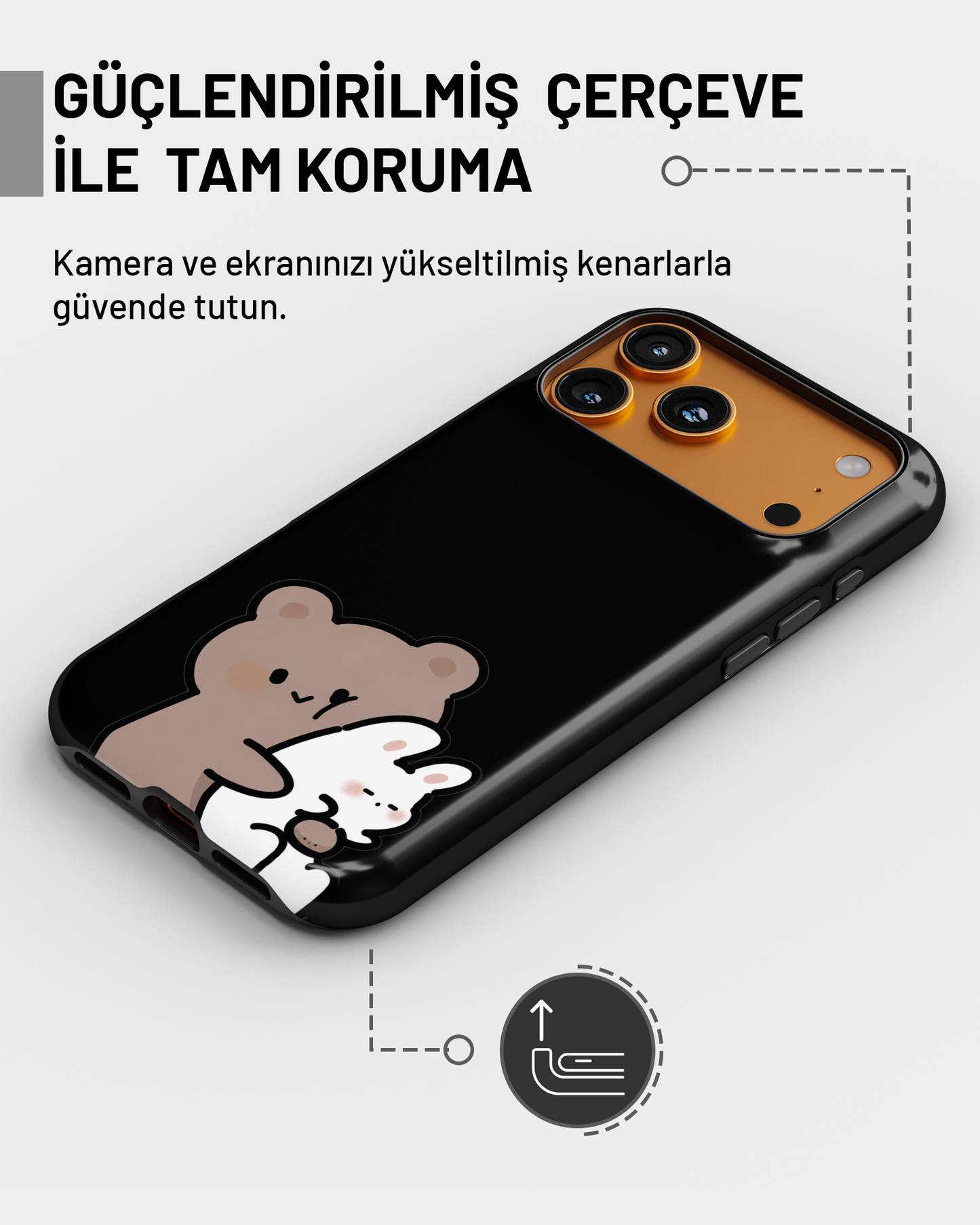 "Ayıcık" PROTECT Telefon Kılıfı