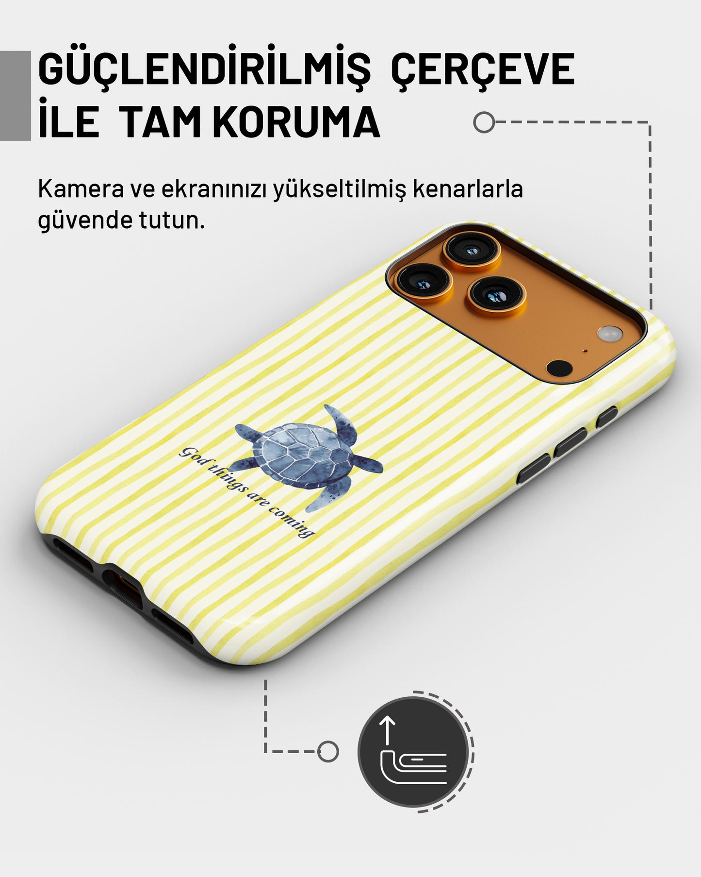 Summer Collection Turtle PROTECT Telefon Kılıfı