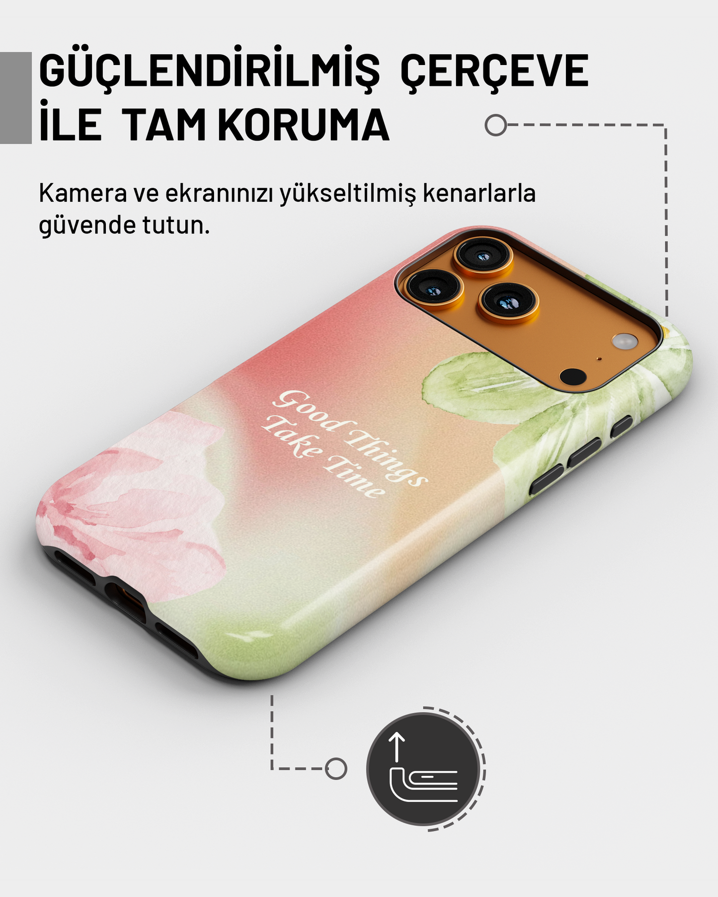 Summer Collection Soft Bloom PROTECT Telefon Kılıfı