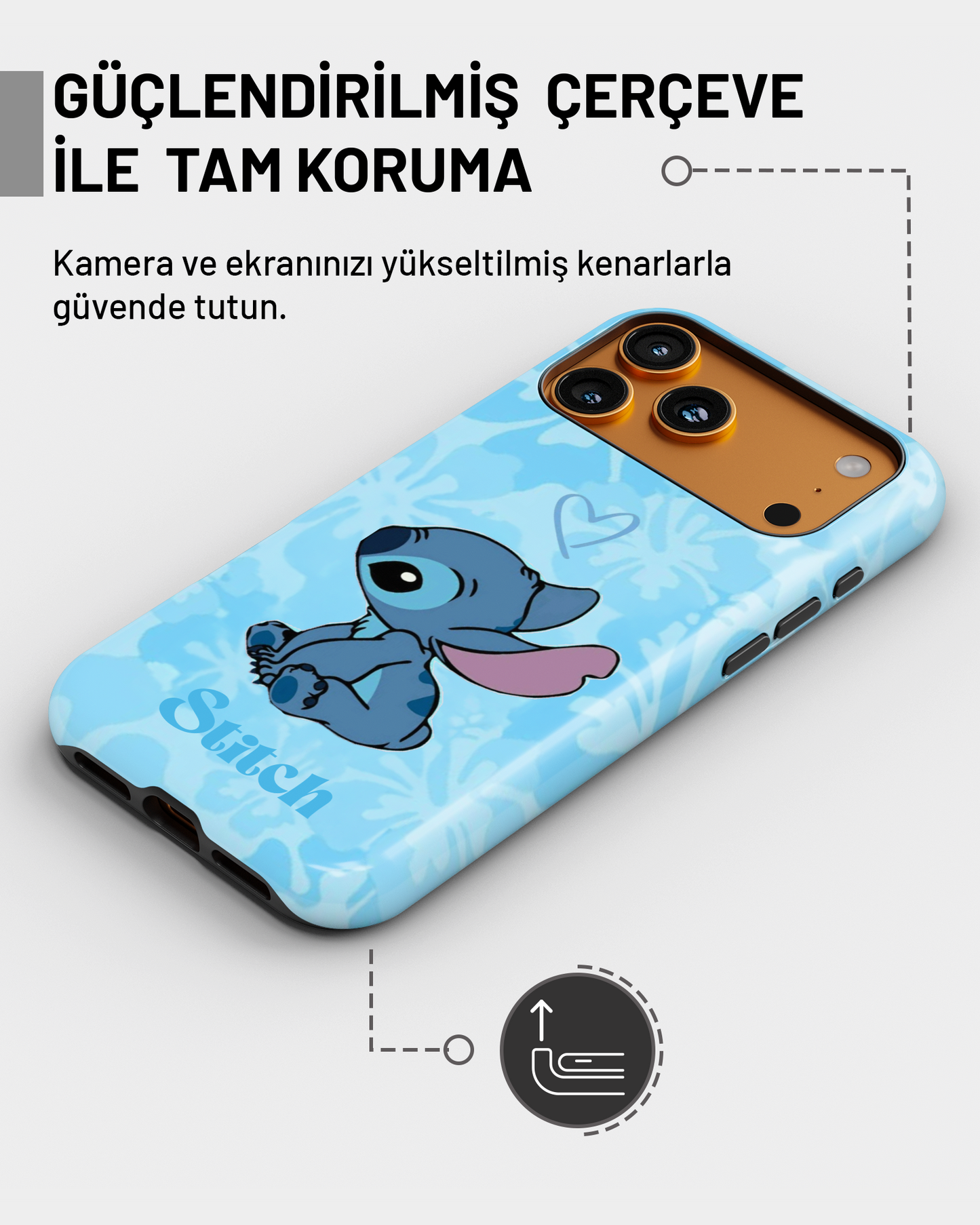 "Stitch" PROTECT Telefon Kılıfı