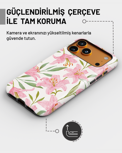 Summer Collection Pink Flower PROTECT Telefon Kılıfı