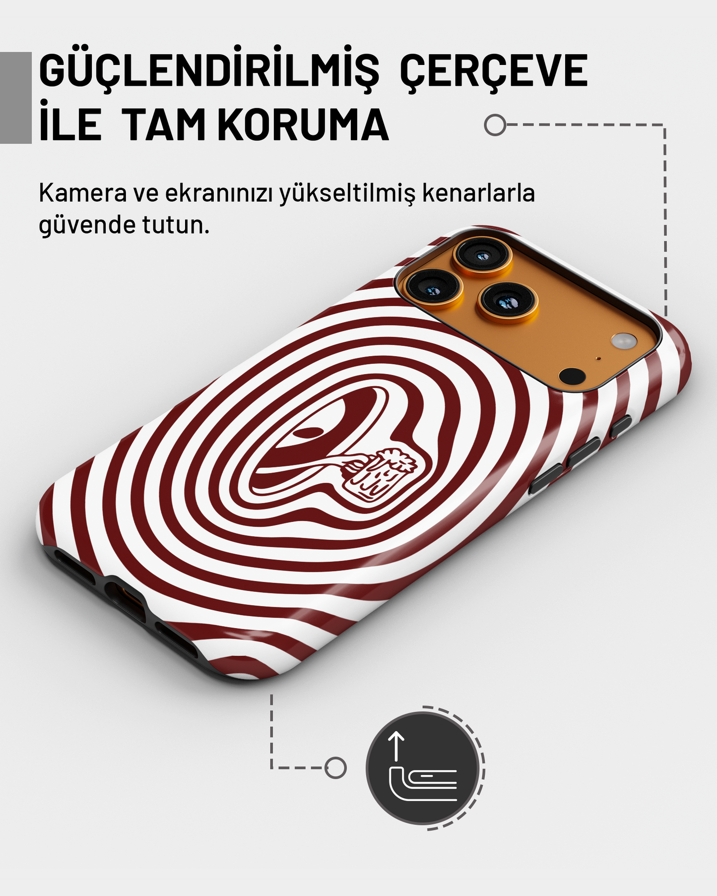 "Alien's cheers red" PROTECT Telefon Kılıfı