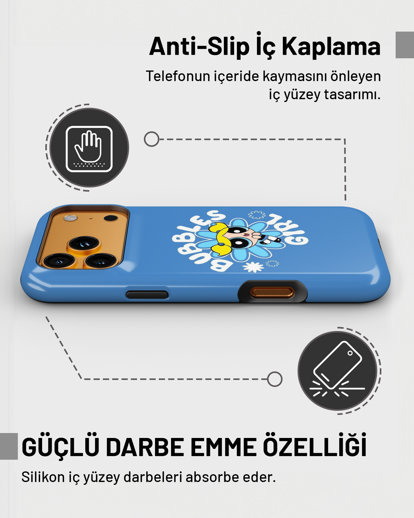 "Bubbles Girl" PROTECT Telefon Kılıfı