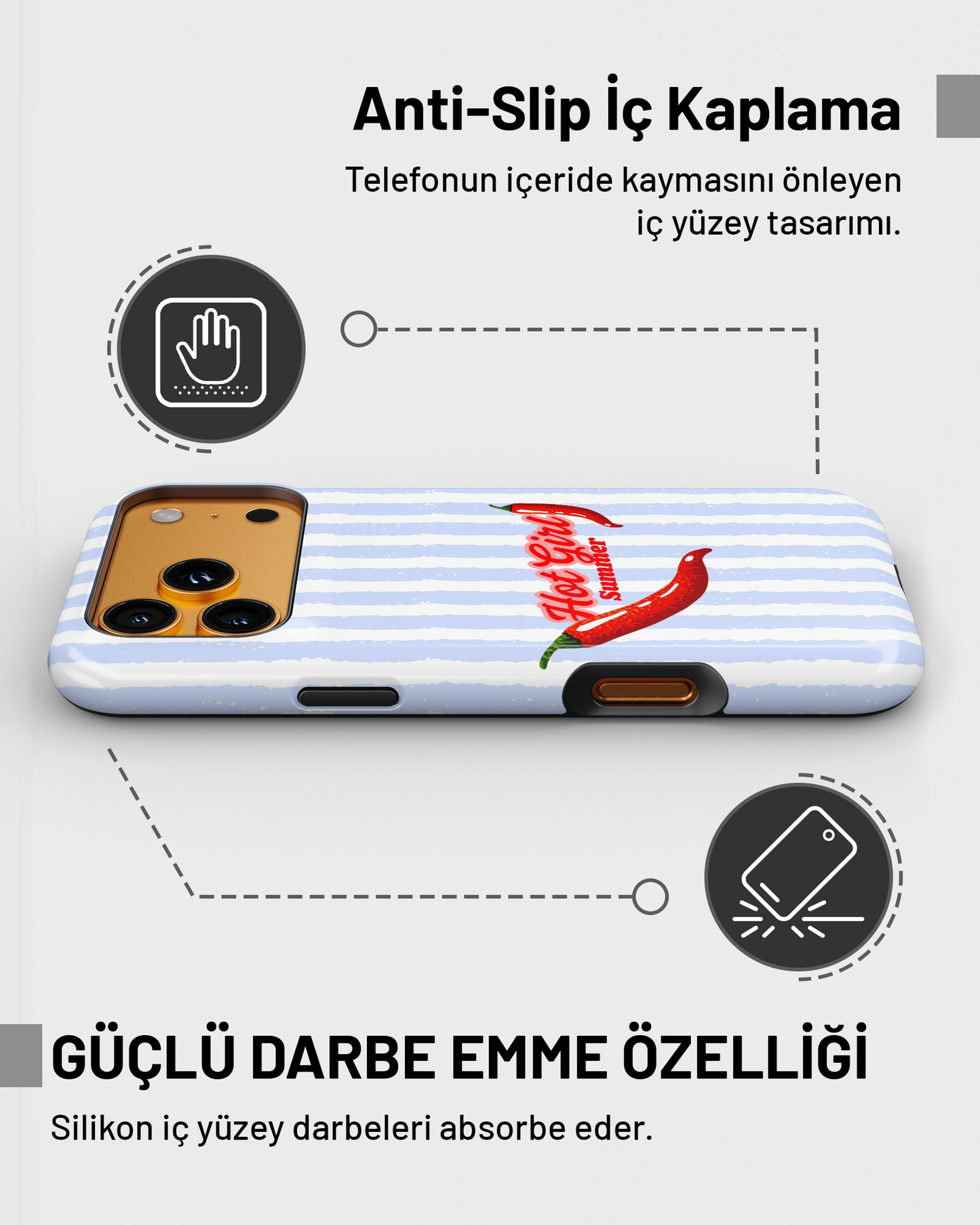Summer Collection Hot Girl Summer PROTECT Telefon Kılıfı