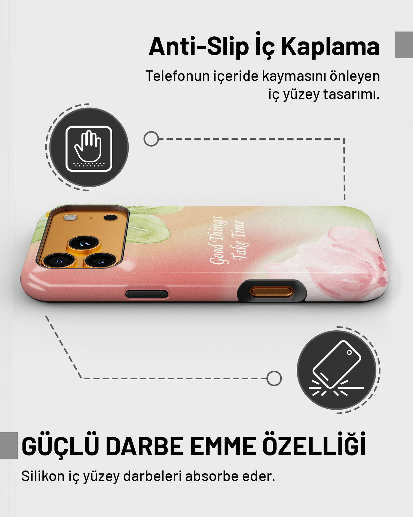 Summer Collection Soft Bloom PROTECT Telefon Kılıfı