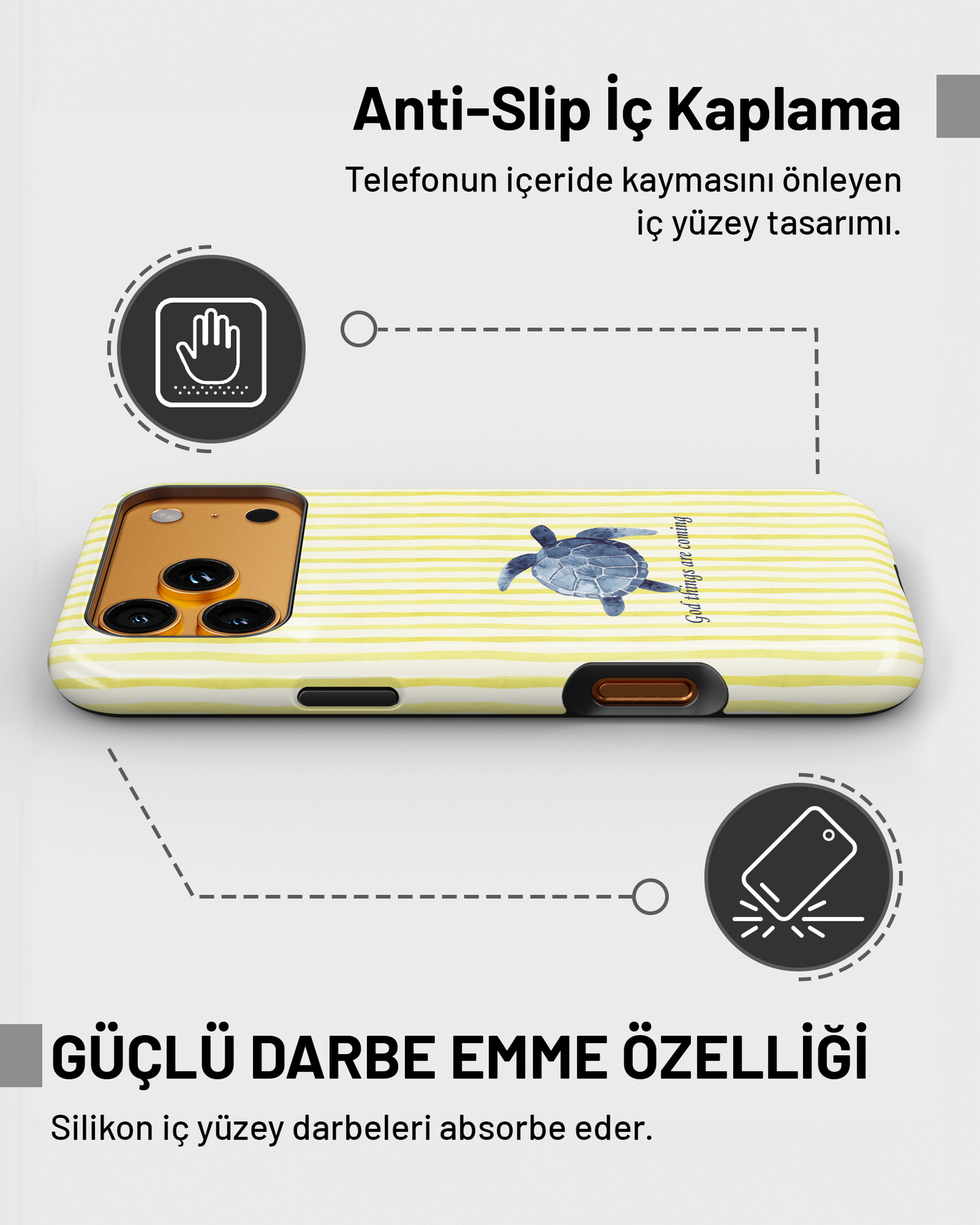 Summer Collection Turtle PROTECT Telefon Kılıfı