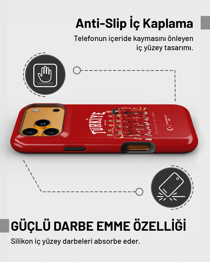 Türkiye WC 2026 Türkiye PROTECT Telefon Kılıfı