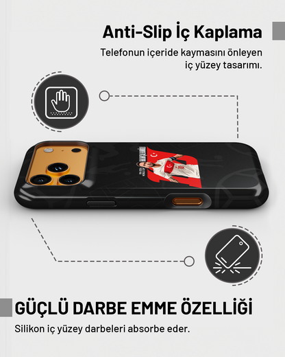 Türkiye WC 2026 Hakan Çalhanoğlu PROTECT Telefon Kılıfı