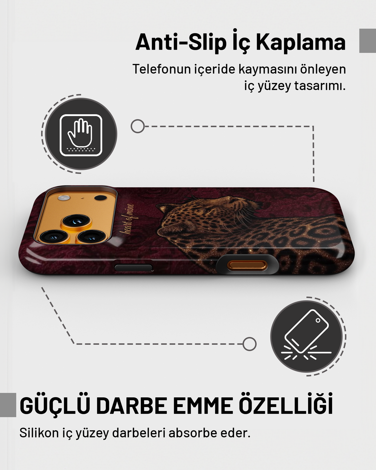 "Heart of mine" PROTECT Telefon Kılıfı