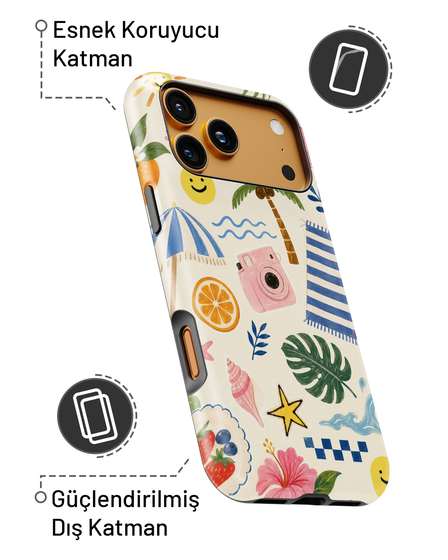 Summer Collection Vacation PROTECT Telefon Kılıfı