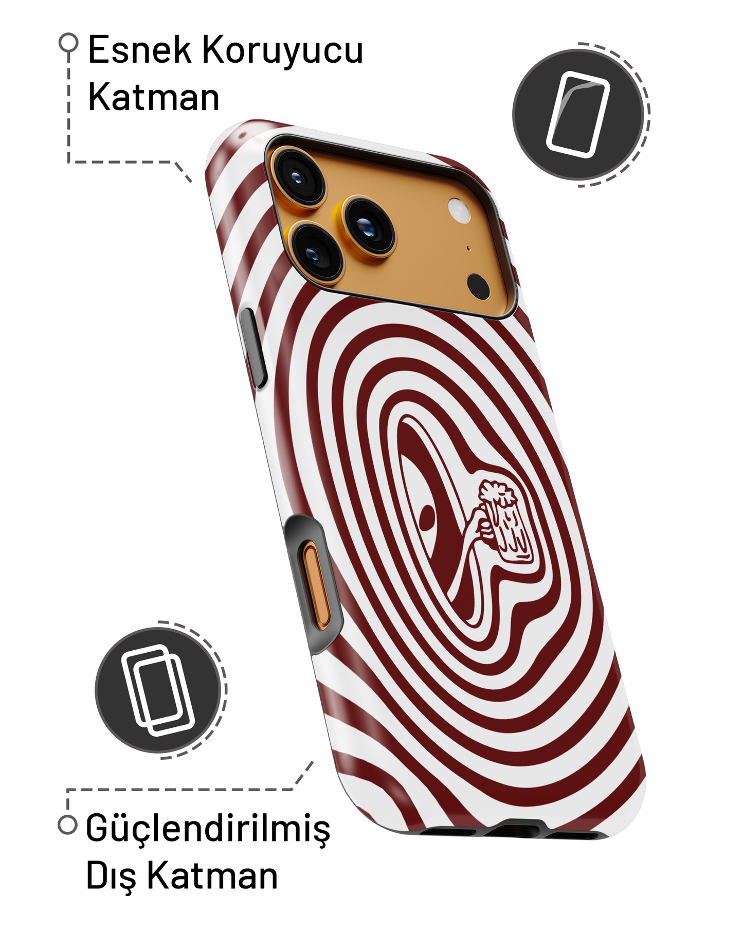 "Alien's cheers red" PROTECT Telefon Kılıfı