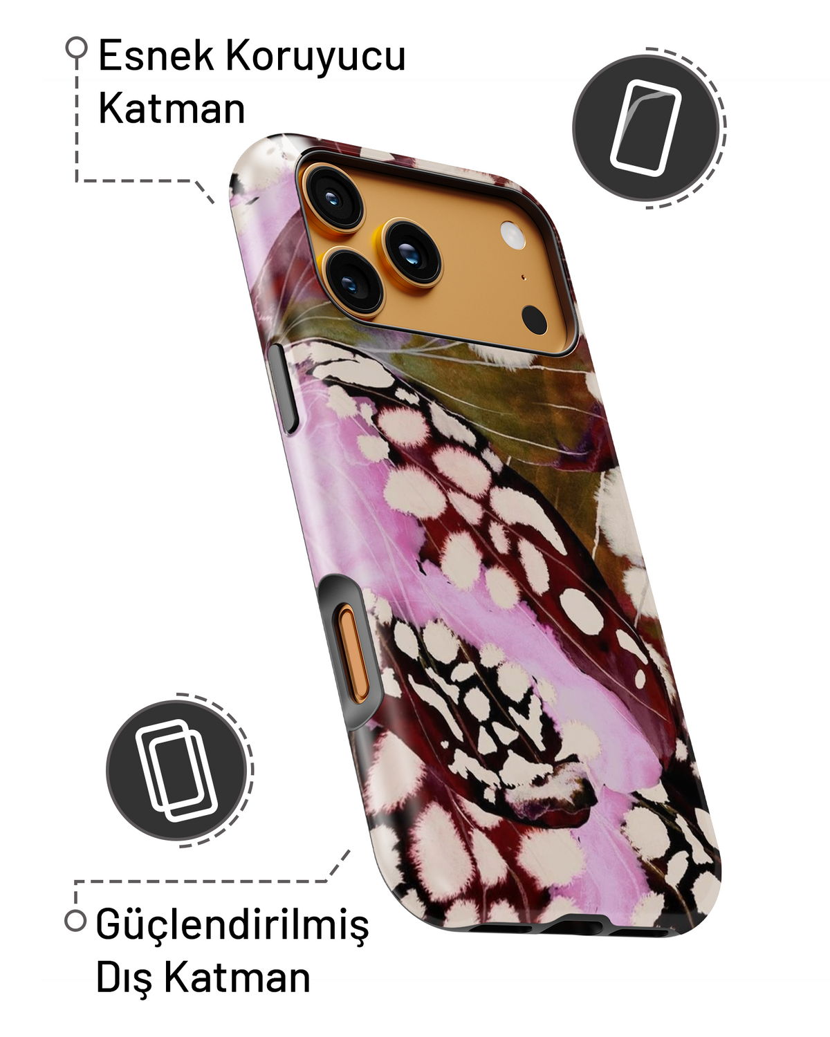 "Papillon" PROTECT Telefon Kılıfı