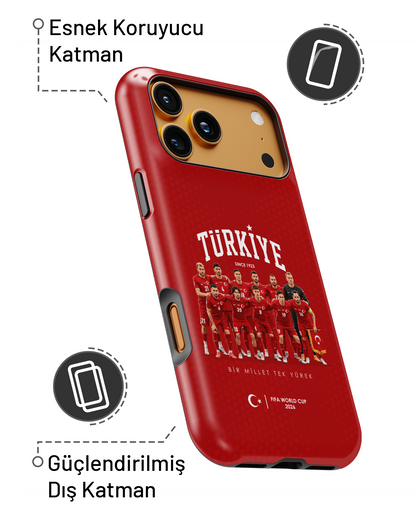 Türkiye WC 2026 Türkiye PROTECT Telefon Kılıfı