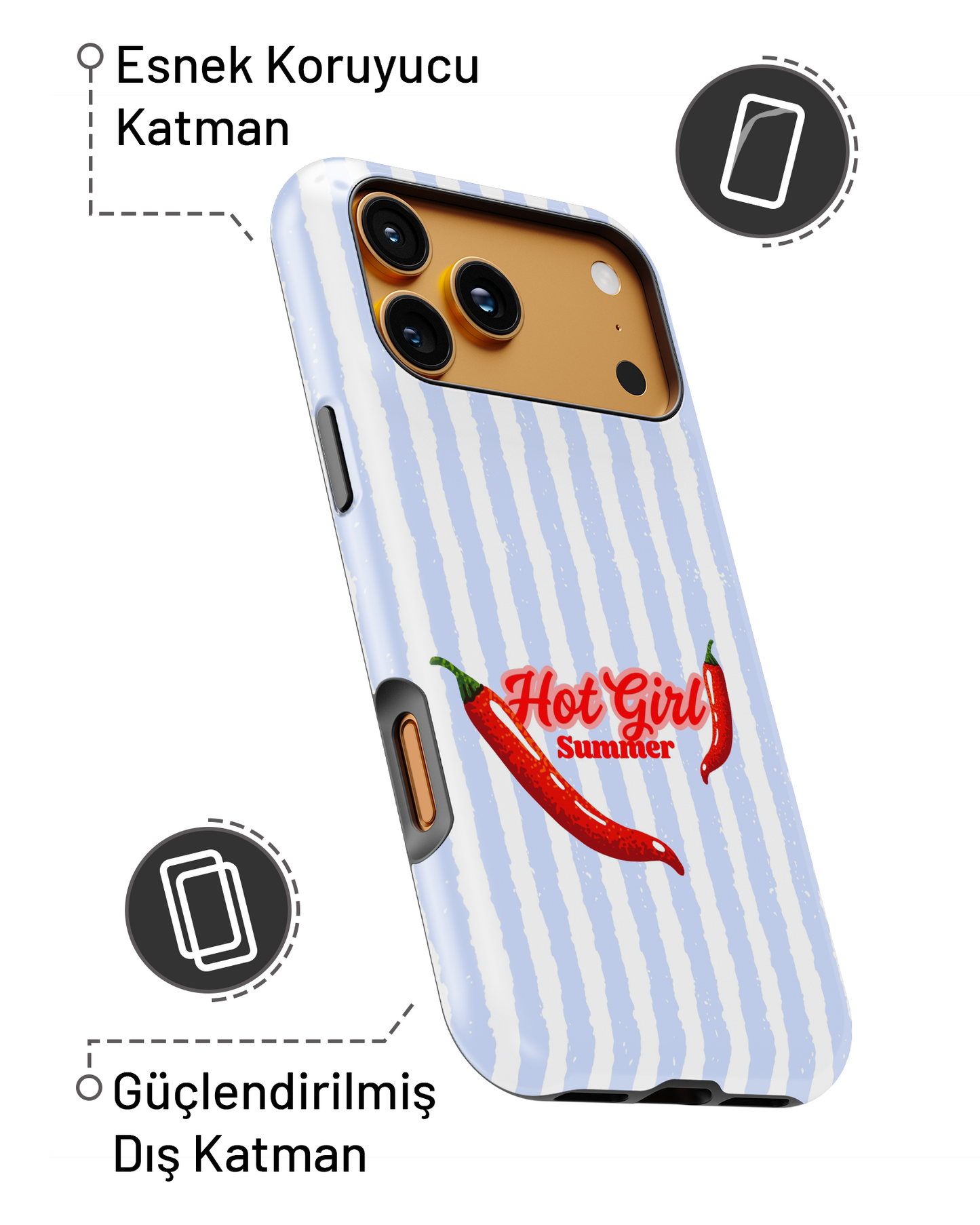 Summer Collection Hot Girl Summer PROTECT Telefon Kılıfı