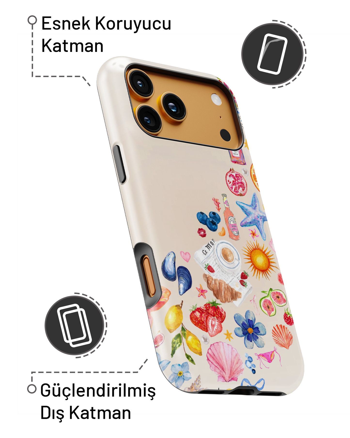 "Summer Vibes" PROTECT Telefon Kılıfı
