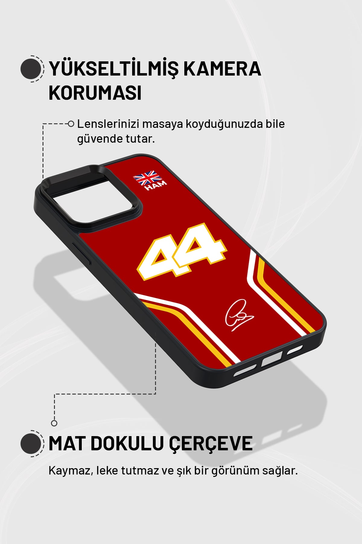 "HAM" Siyah İmpact Telefon Kılıfı