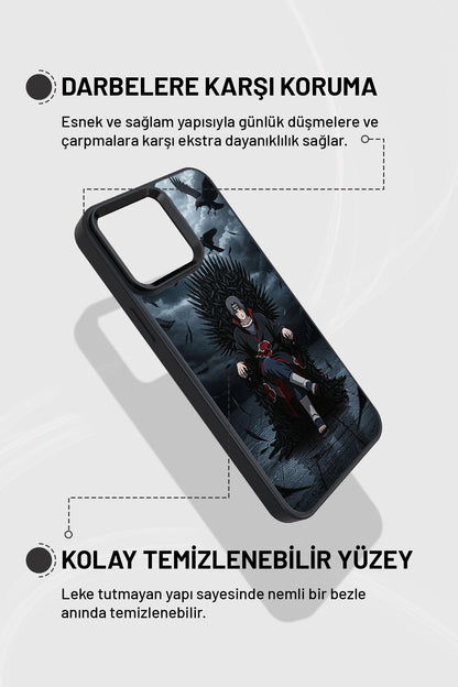 "İtachi Genjutsu" Siyah İmpact Telefon Kılıfı