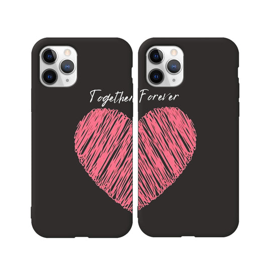 "Together Forever" Couple Lansman Telefon Kılıfı