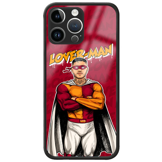 "Lover Man" Cam Telefon Kılıfı