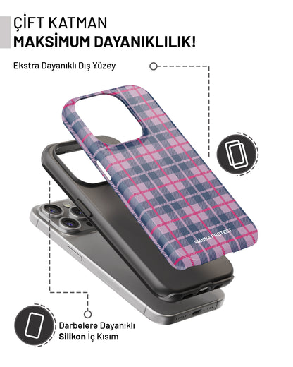 "Mor Ekose" PROTECT Telefon Kılıfı