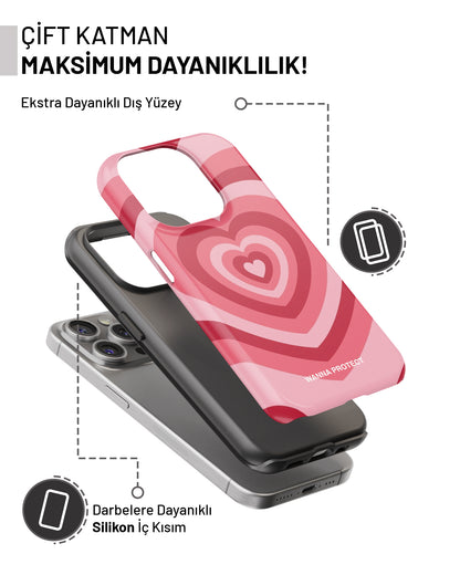 "Dalga Kalpler" PROTECT Telefon Kılıfı